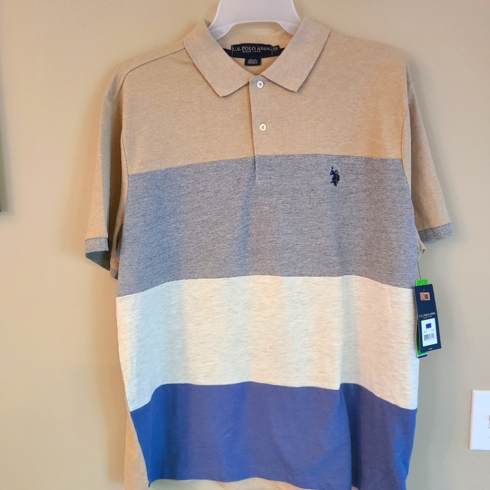 NWT U.S Polo Assn. golf shirt